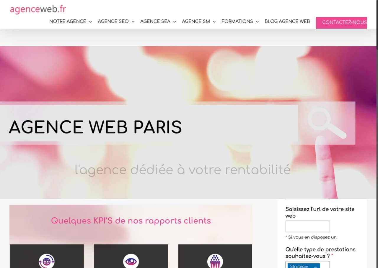 AgenceWeb.fr : l’agence web parisienne