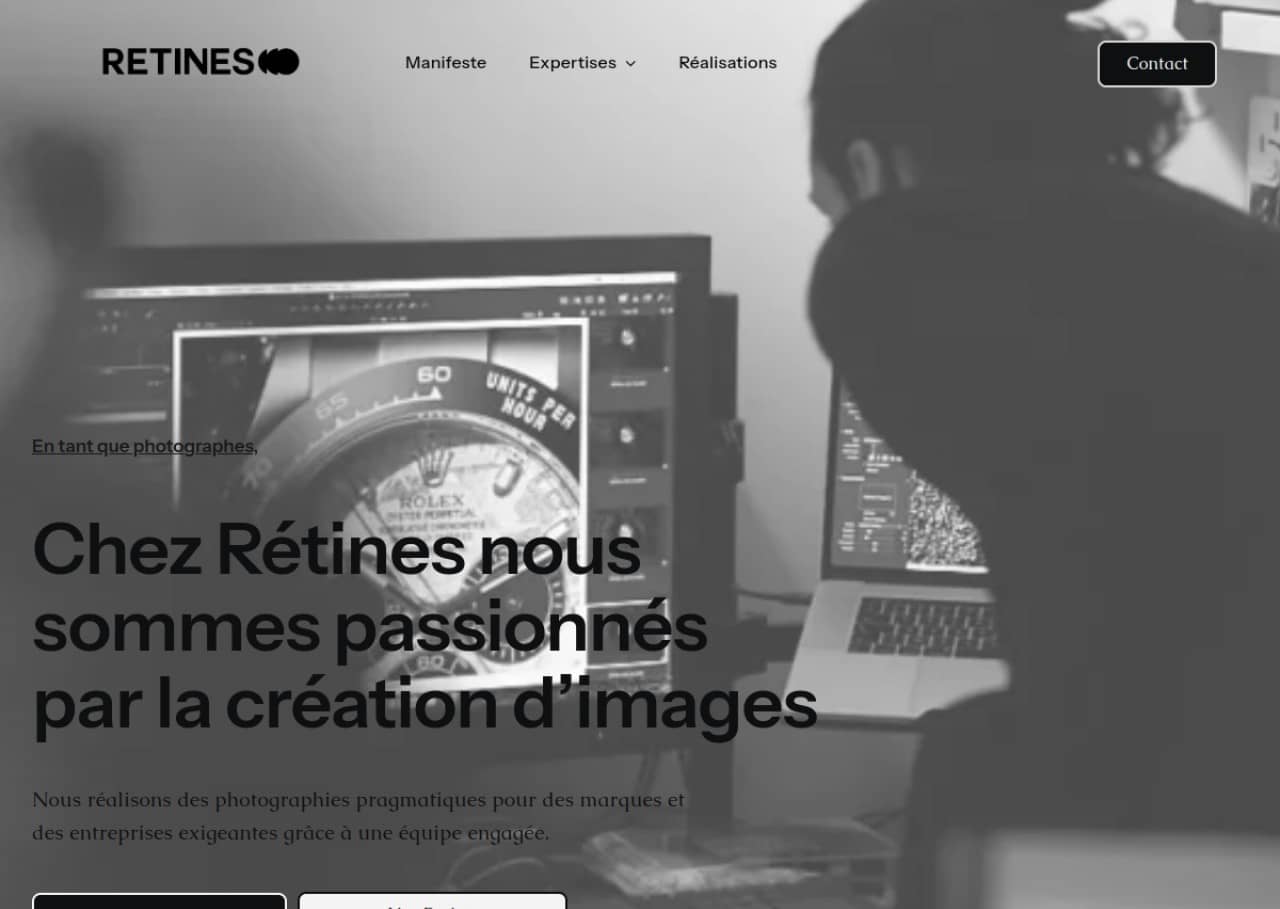 Rétines : photographies et créations d’images