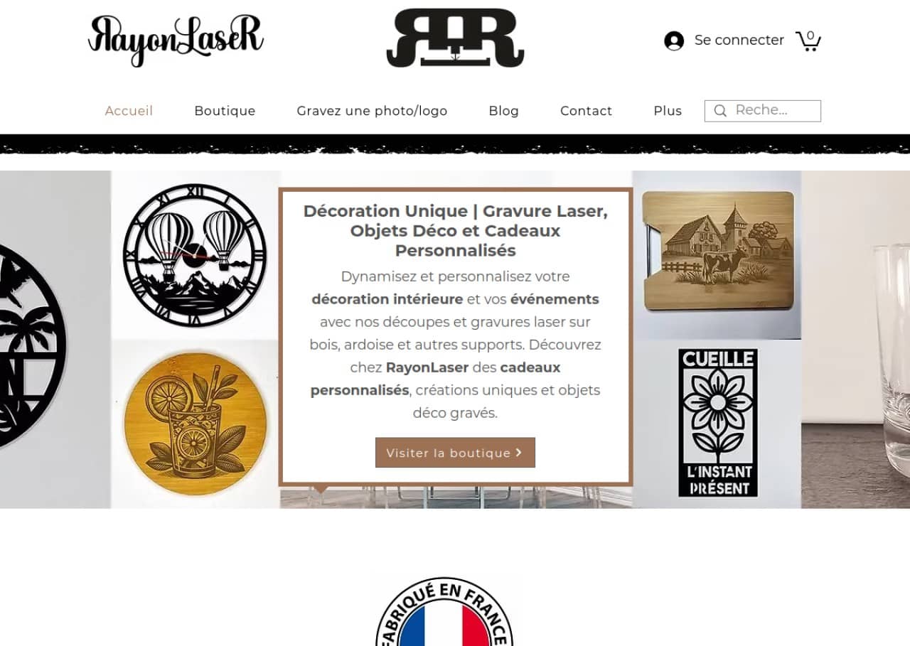 RayonLaser : gravure laser pour des cadeaux personnalisés