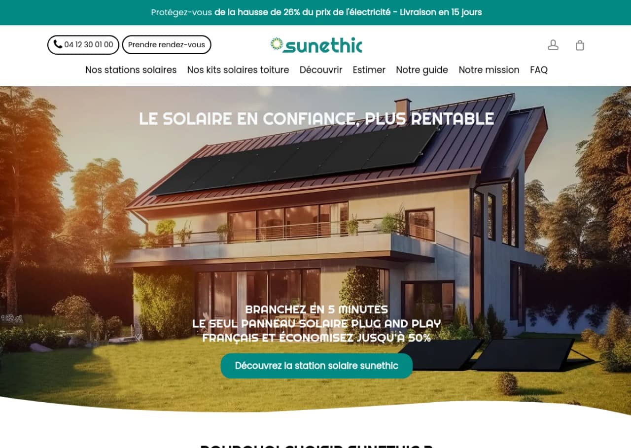  Sunethic : le solaire plug & play en seulement 5 minutes