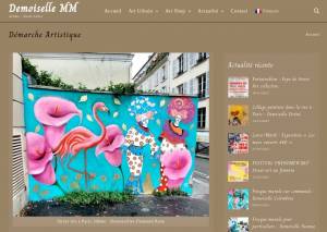 Demoiselle MM : street artist femme