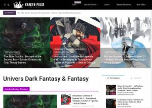 Kraken Pulse : Univers Dark Fantasy & Fantasy