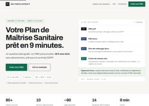 Plan de Maîtrise Sanitaire conforme à la réglementation