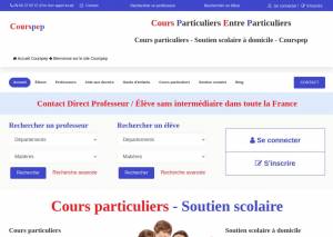 Courspep : soutien scolaire à domicile 