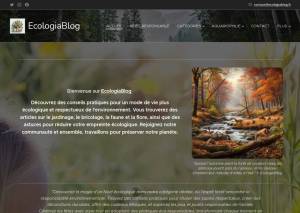 EcologiaBlog : un blog consacré à l'écologie