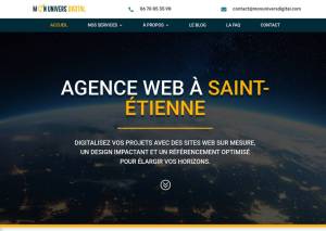 Mon Univers Digital : création de sites Internet à Saint-Étienne