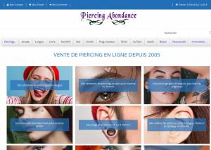 Piercing-Abondance : spécialisée piercings et bijoux