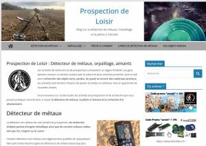 Prospection de loisir : détecteurs de métaux et orpaillage