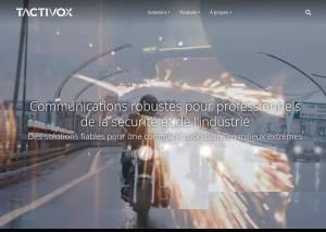 Tactivox : systèmes de communications robustes pour les professionnels