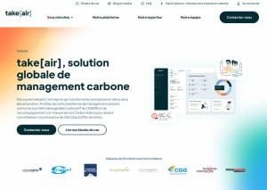 Take Air : solution de management carbone