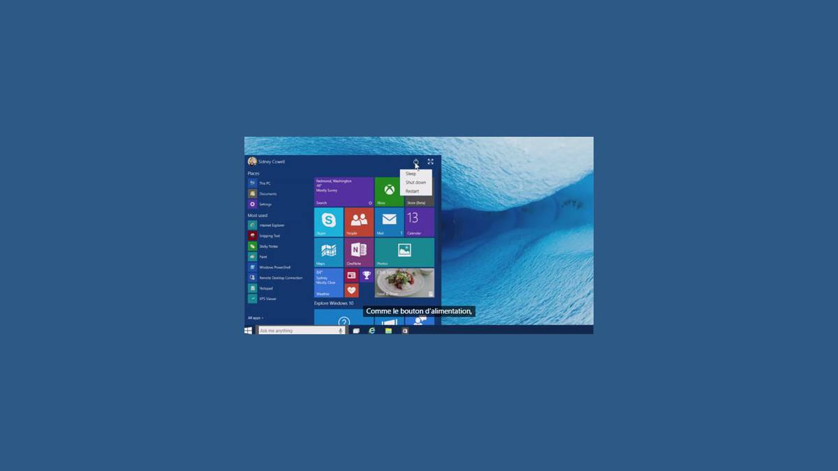 Windows 10 le dernier OS de Microsoft