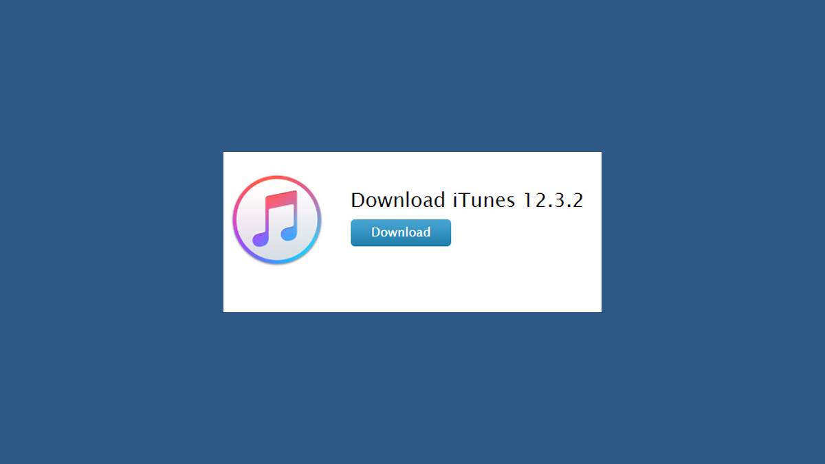 Téléchargement iTunes 12.3.2