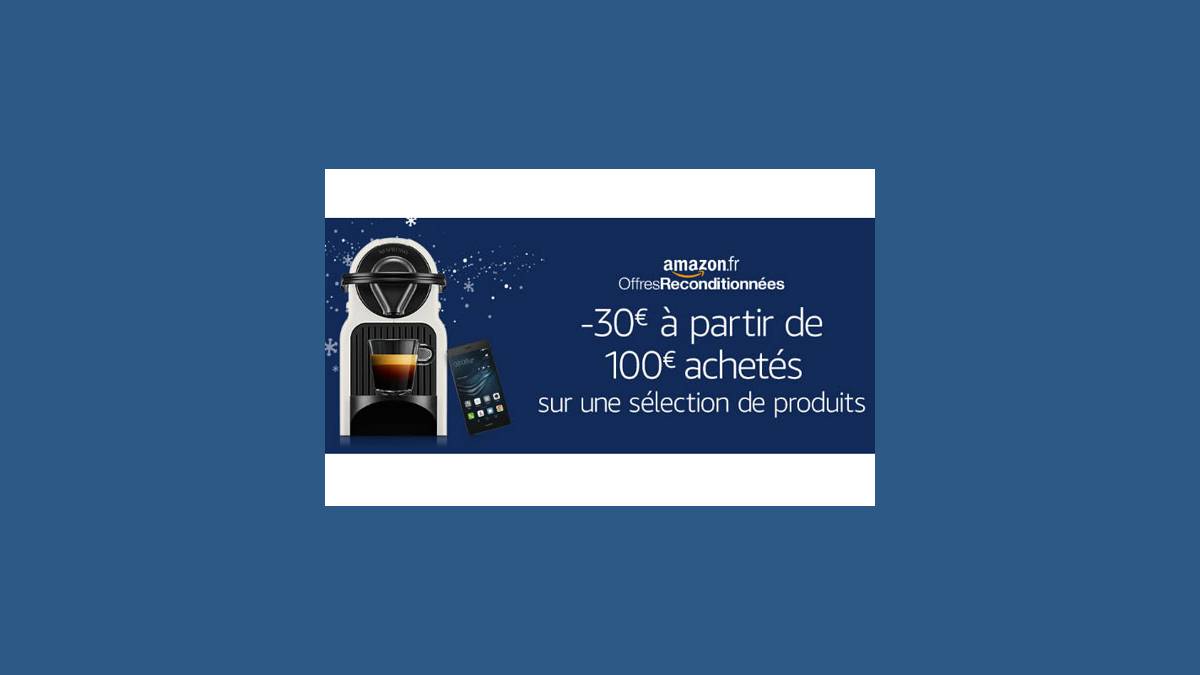 Amazon - 30€ dès 100€ d’achats