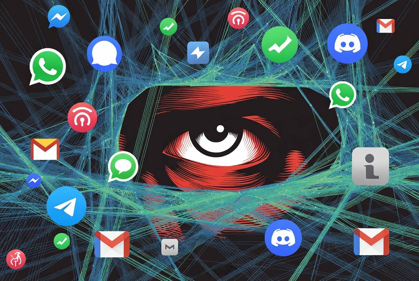 Représentation de Big Brother is watching you en 2026 (Crédit : Alex.I)