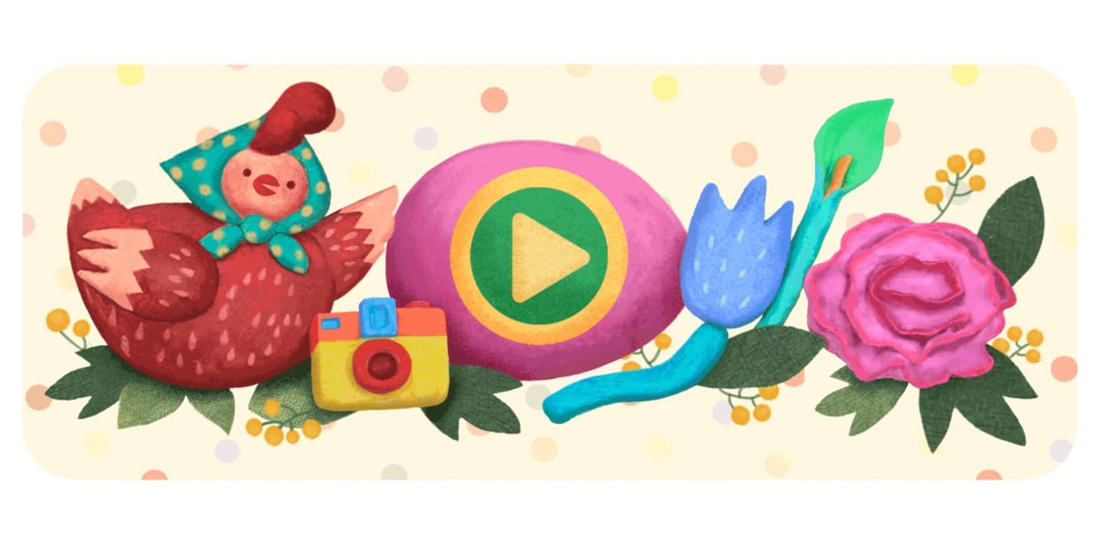 Fête des Mères 2023 : Doodle bonne fête des Mères sur Google