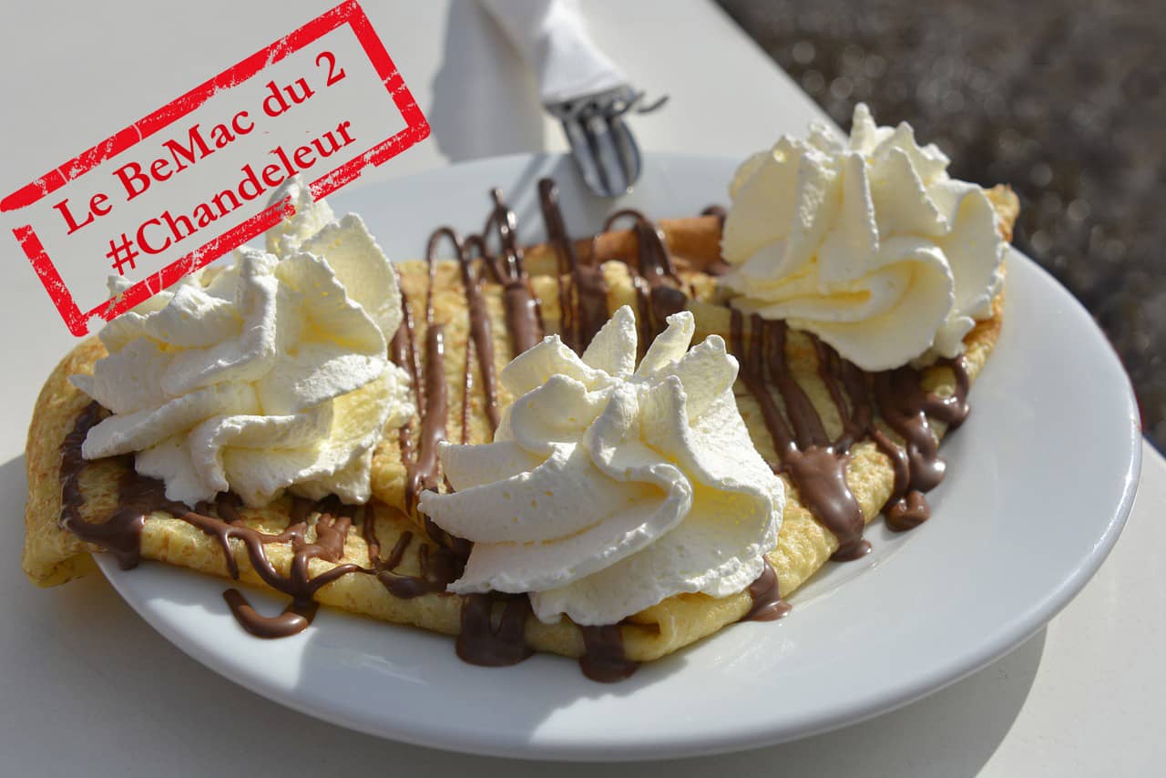 Chandeleur : des Crêpes chocolat chantilly