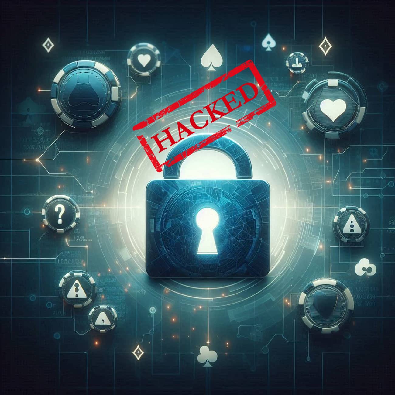 Fuite de données chez Auchan : cadenas et tampon hacked