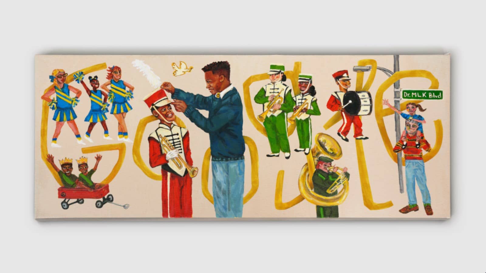 Dr. Martin Luther King Jr. Day 2026 ( Crédit : Doodle Google )