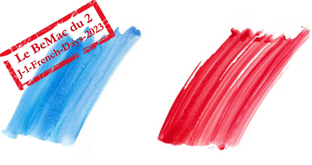 French Days de printemps 2023 - drapeau français stylisé
