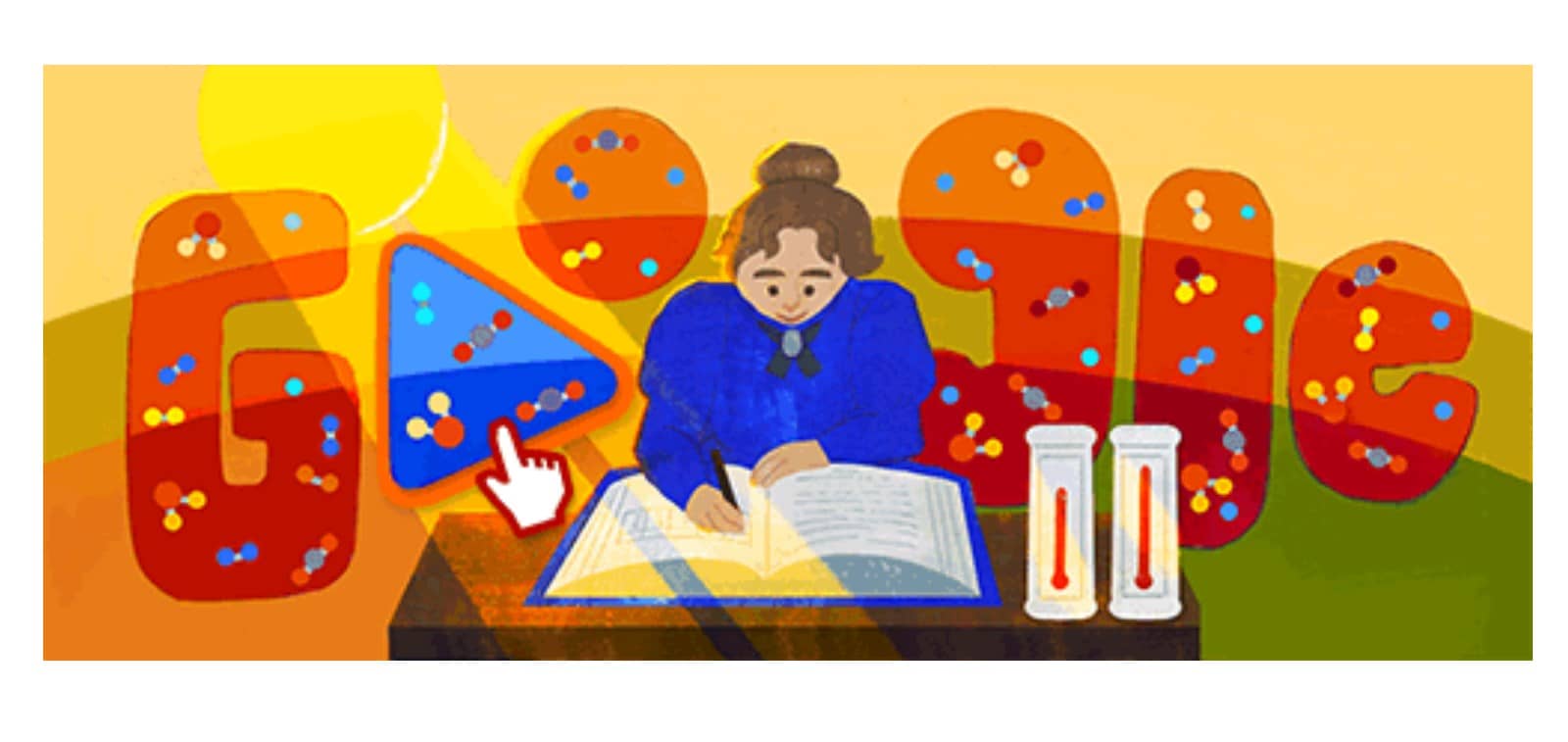 Google célèbre le 204e anniversaire d’Eunice Newton Foote en Doodle