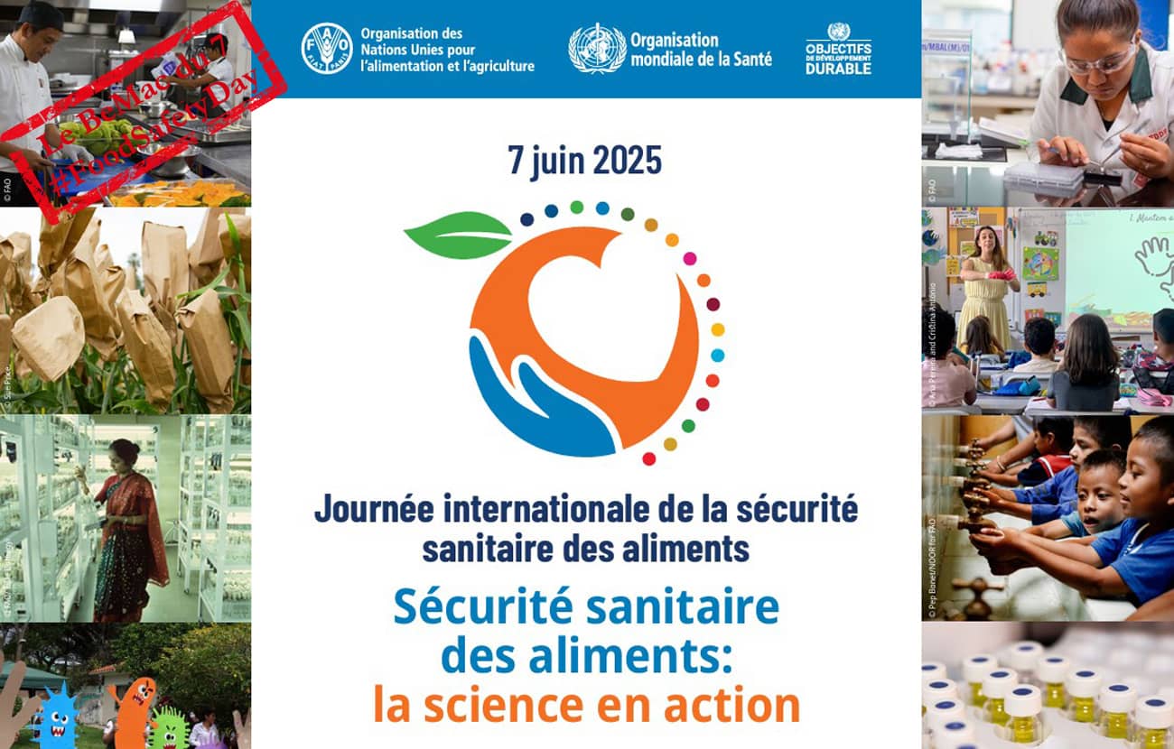 Sécurité sanitaire des aliments : la science en action (Crédit : Social Média FAO)