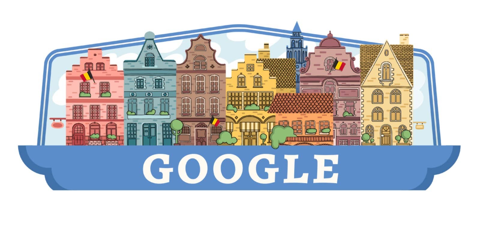 Fête nationale de la Belgique 2023 : Doodle Belgium National Day 2023 sur Google 