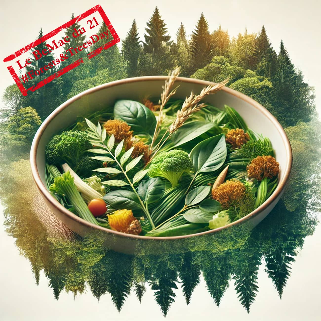 La forêt : nature et alimentation (Crédit : Alex.I)