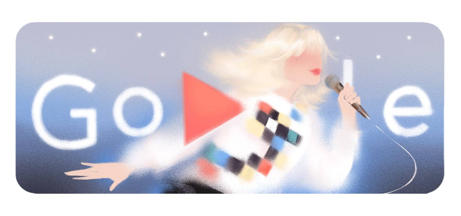 France Gall, Mathilde Loubes, Il jouait du piano debout, Doodle, Google