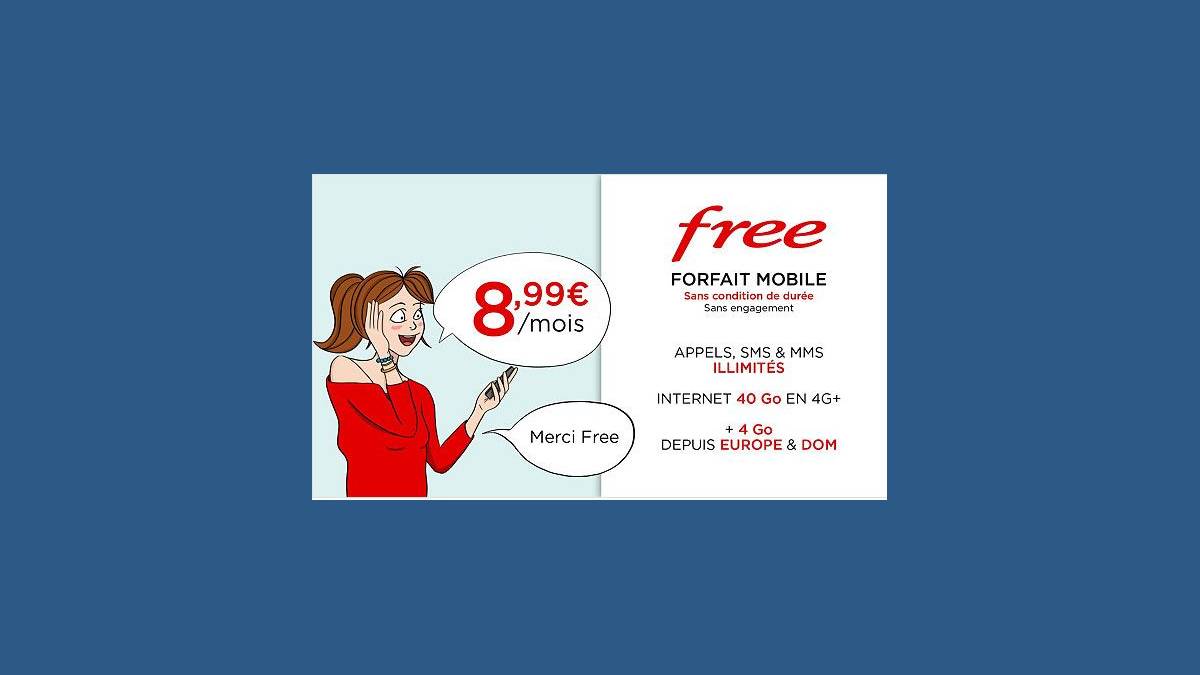 Offre Vente-privée Free Mobile Veepee 8,99 € à vie