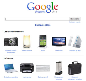 Google Shopping est en Français