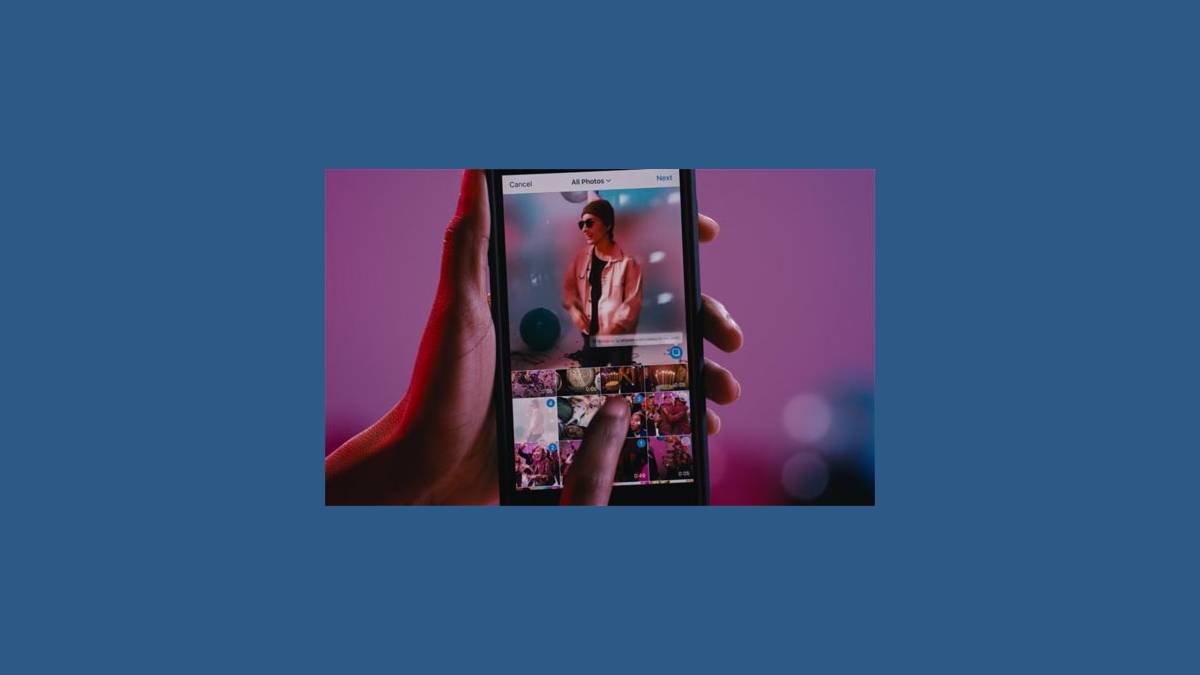 Vidéo partage photos App Instagram