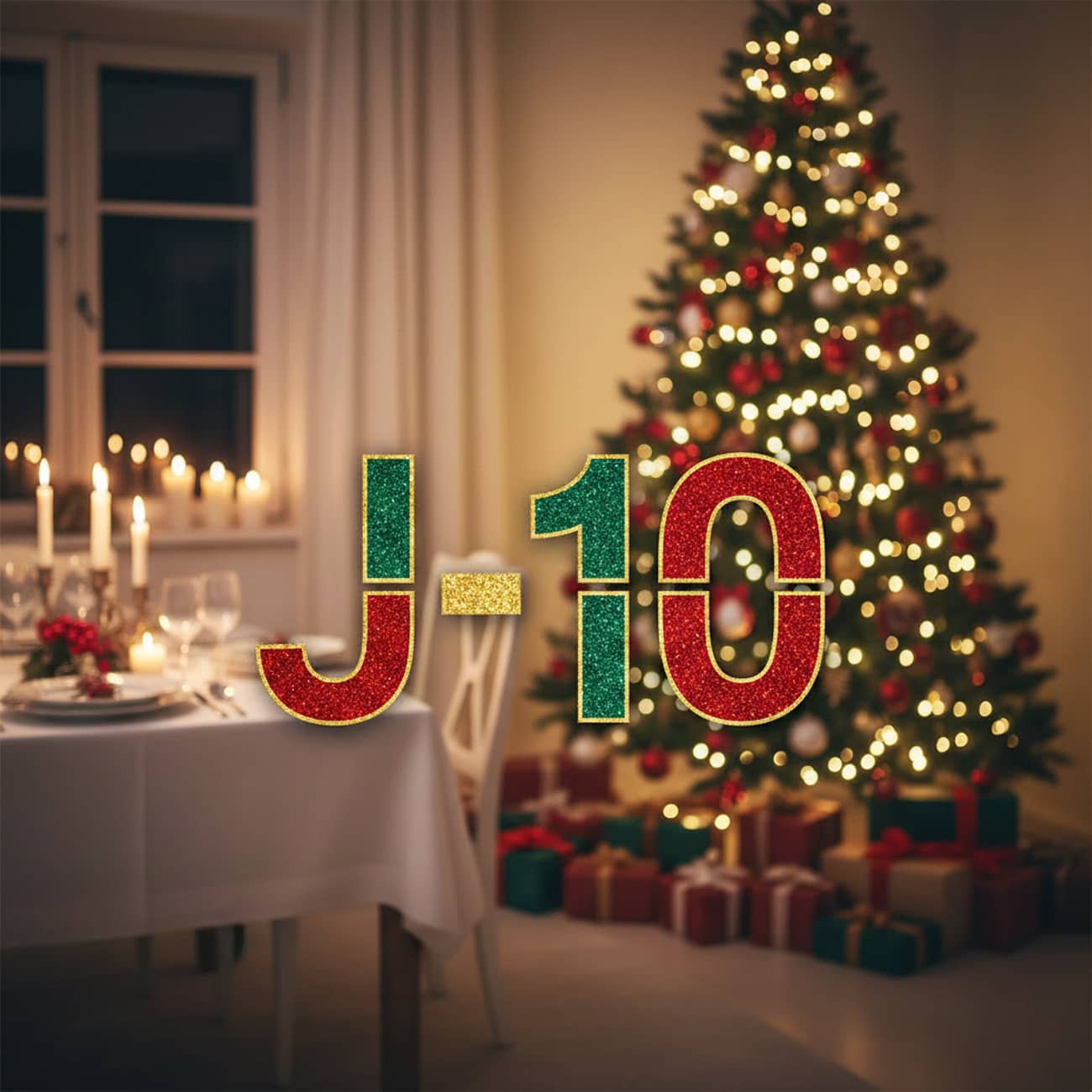 Compte à rebours : J-10 avant le Réveillon de Noël (Crédit : Alex.I)