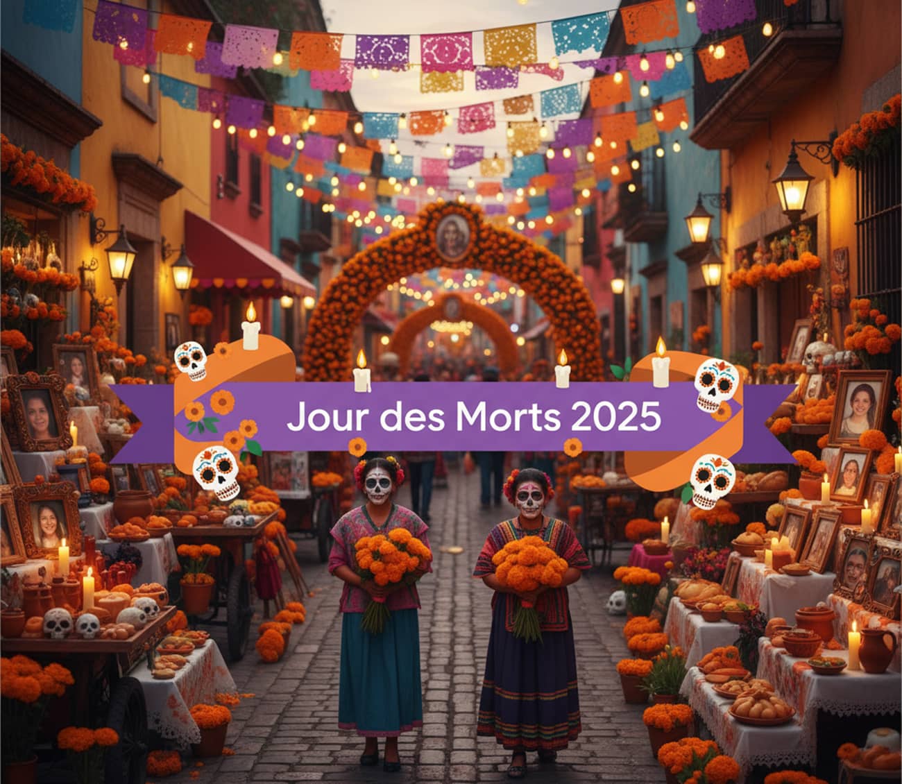 Jour des Morts 2025 : le « Día de los Muertos » au Mexique (Crédit : Alex.I)