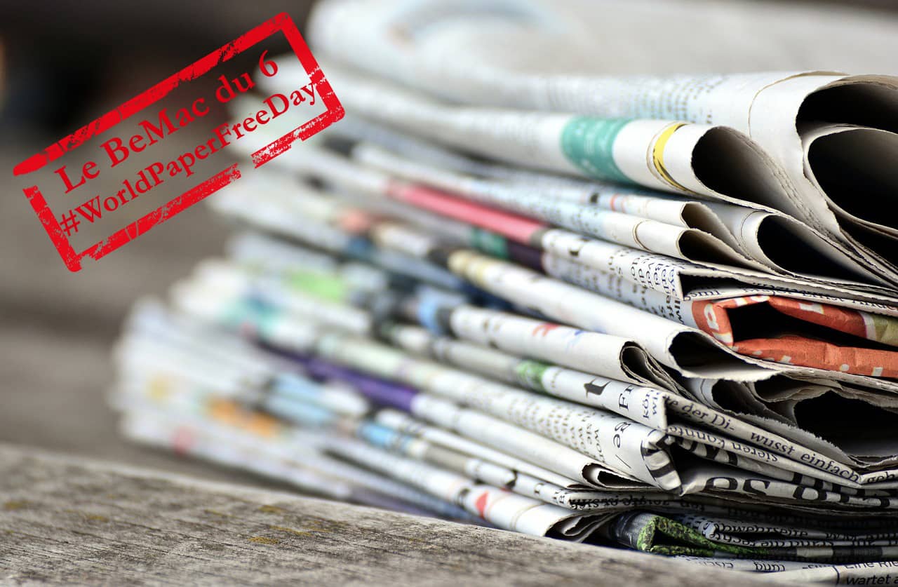 Des piles de journaux et prospectus (Crédit : Congerdesign )