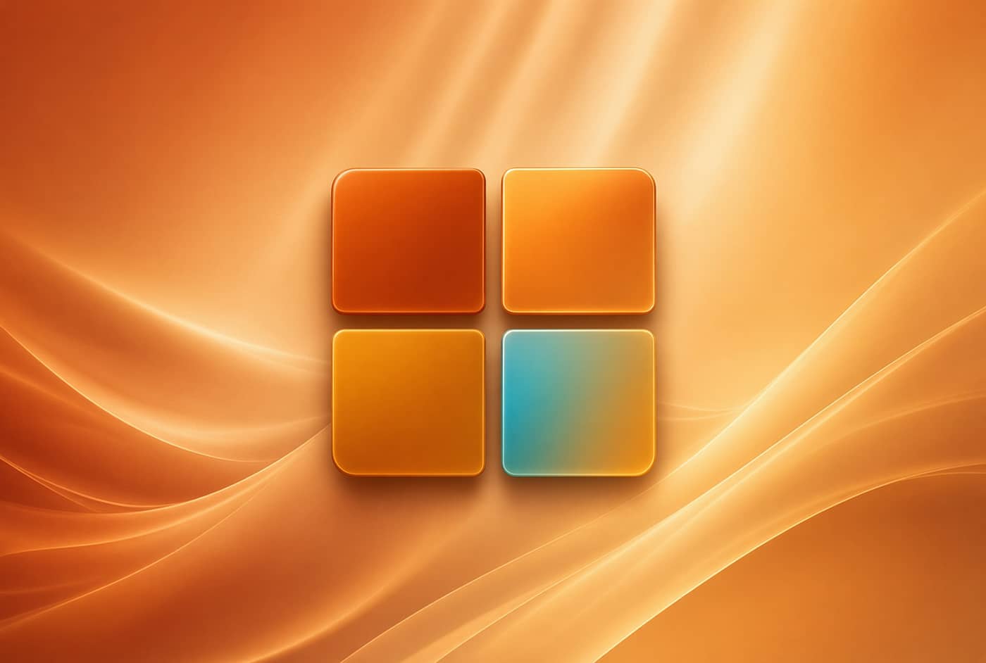 Logo de Windows 11 sur un fond automnal (Crédit : Alex.I)