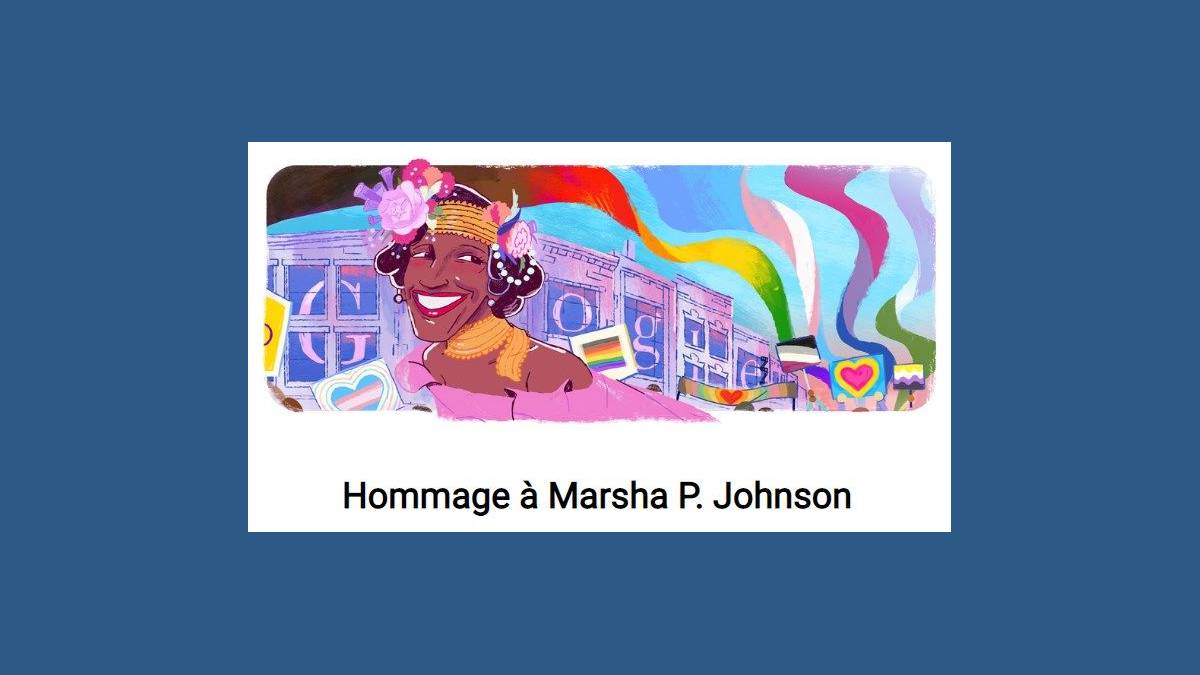 Doodle, Google, militante LGBT, Marsha P. Johnson