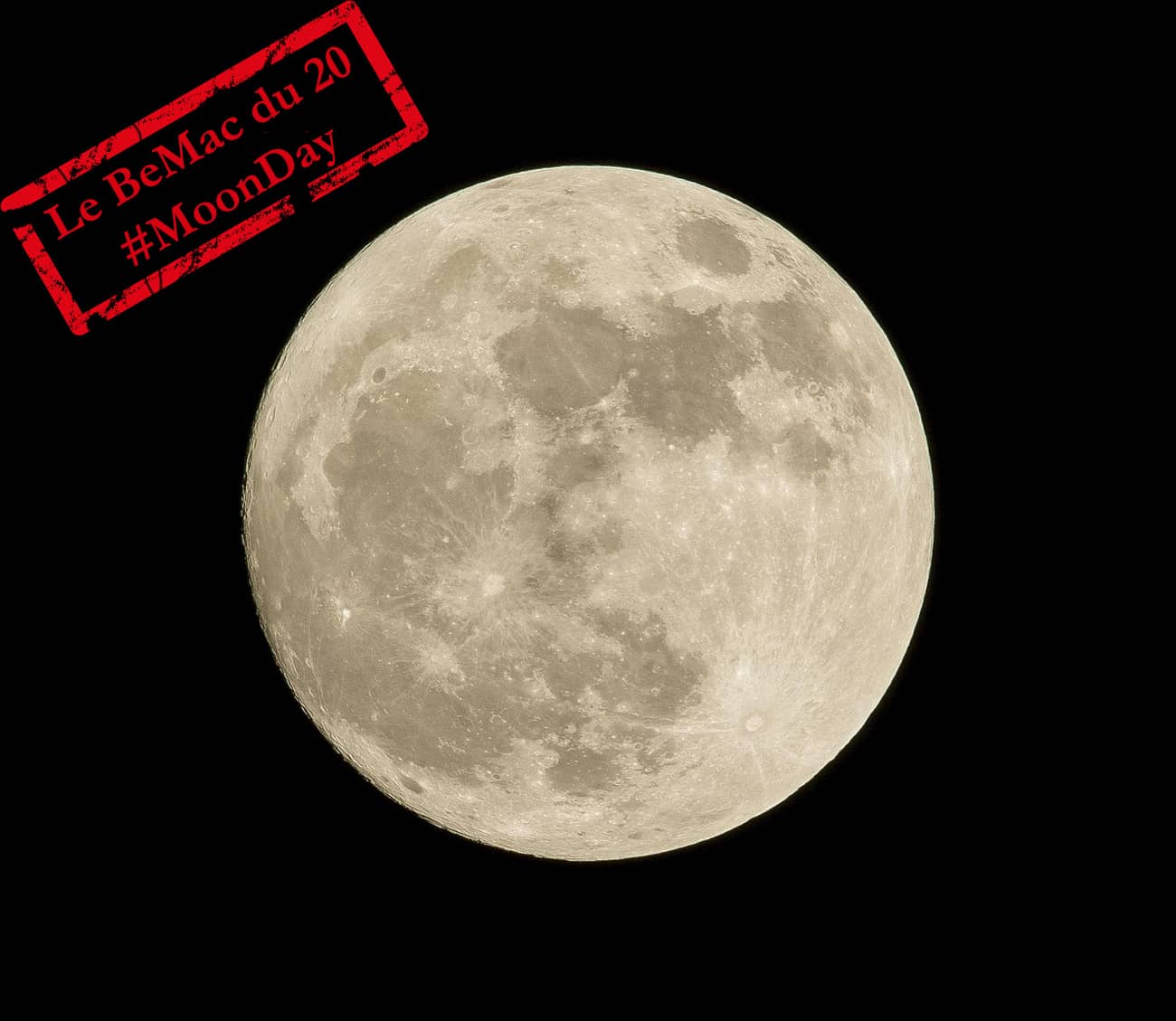 Photographie de notre satellite naturel : la Lune (Crédit : Pexels)