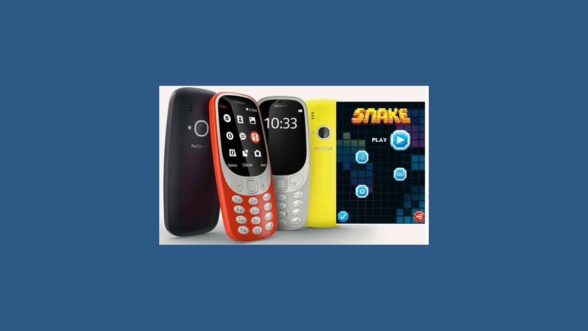 Nokia 3310 Reborn et le jeu Snake