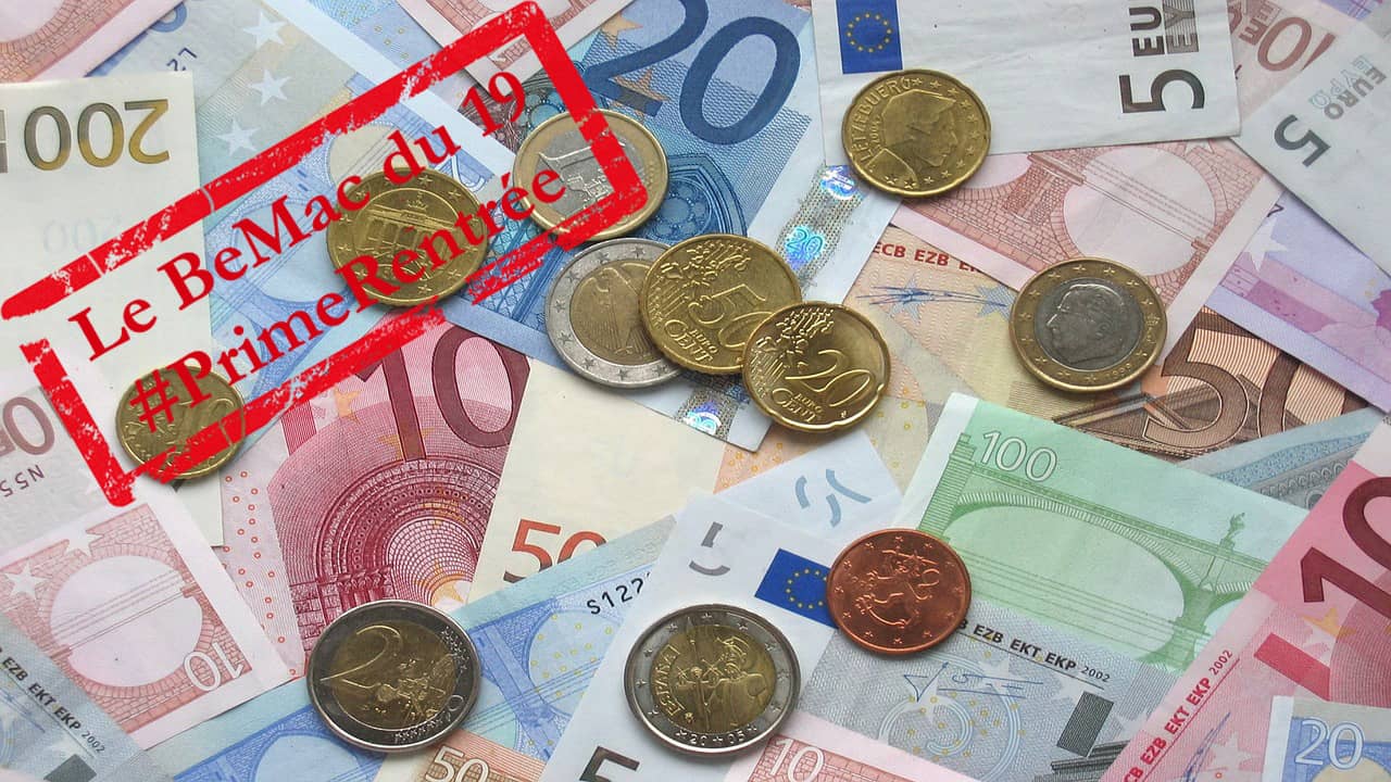 Prime de rentrée de 100 euros + 50 euros par enfant