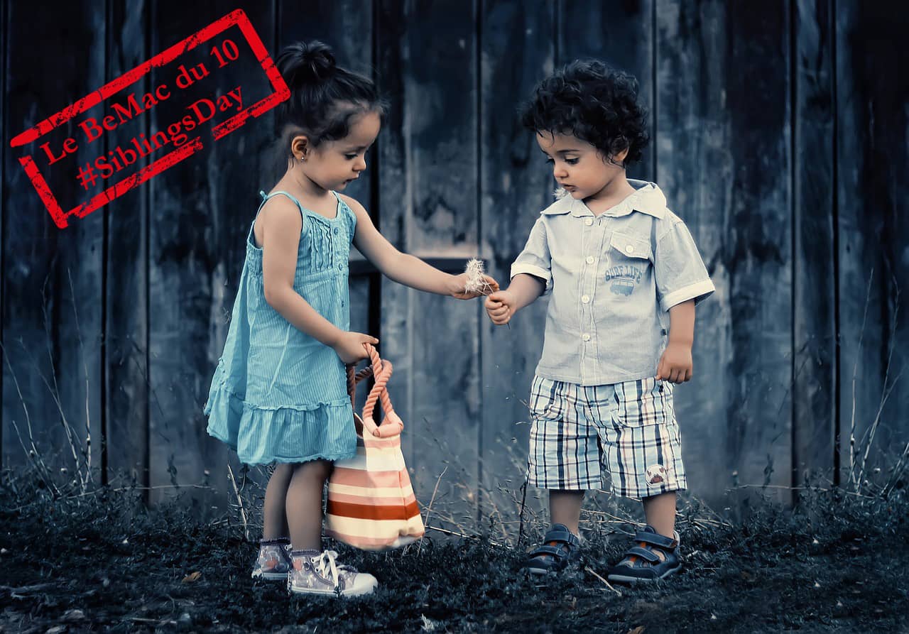 Un frère et une sœur : la fratrie (Crédit : Bessi)