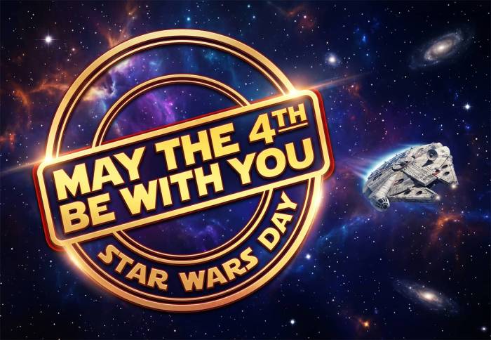 Tampon May the 4th Be With You : pour le Star Wars Day (Crédit : Alex.I)