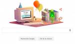 Doodle joyeux anniversaire Google