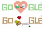 Saint Valentin, Google, Doodle