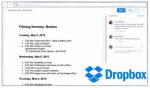 Drobox pour PC et Mac OS X