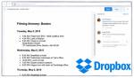 Dropbox 3.4.5 le stockage gratuit de fichiers