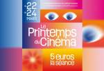 Affiche officielle du Printemps du Cinéma 2026 (Crédit : capture site web)