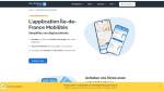 Page de l’application Île-de-France Mobilités (Crédit : capture IdF Mobilités)