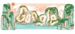 Célébrer la baie d’Ha Long avec un Doodle sur Google