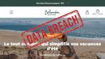 Belambra Clubs & Hôtels et tampon Data Breach (Crédit : capture site web)