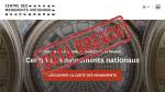 Page Centre des monuments nationaux et tampon data breach (Crédit : capture CMN)